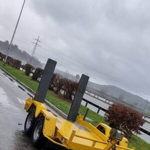Remorque de chantier à louer à Maubeuge - MT Entreprises